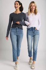 Risen Relaxed Skinny Jeans