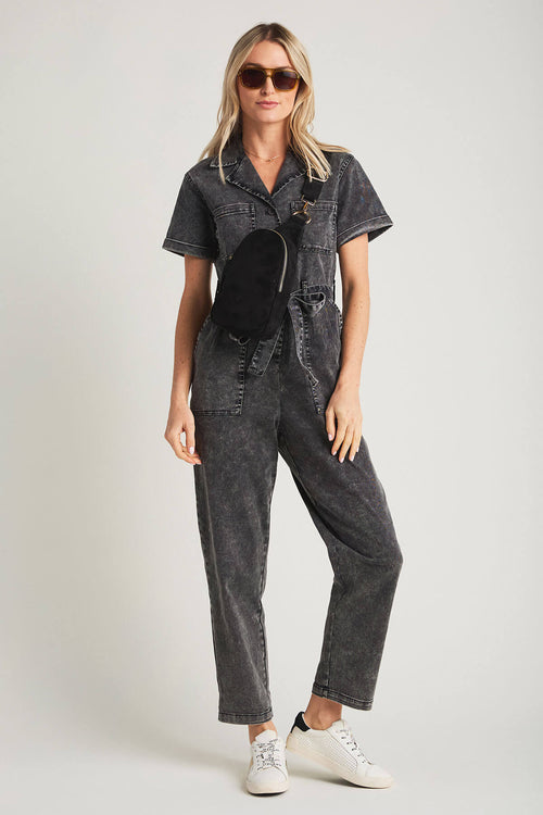 Skies Are Blue Kendall Washed Utility Jumpsuit