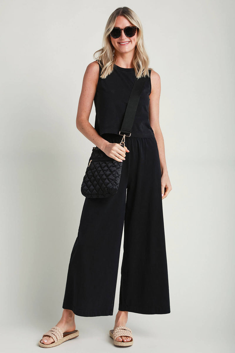 Z Supply Scout Jersey Crop Flare Pants