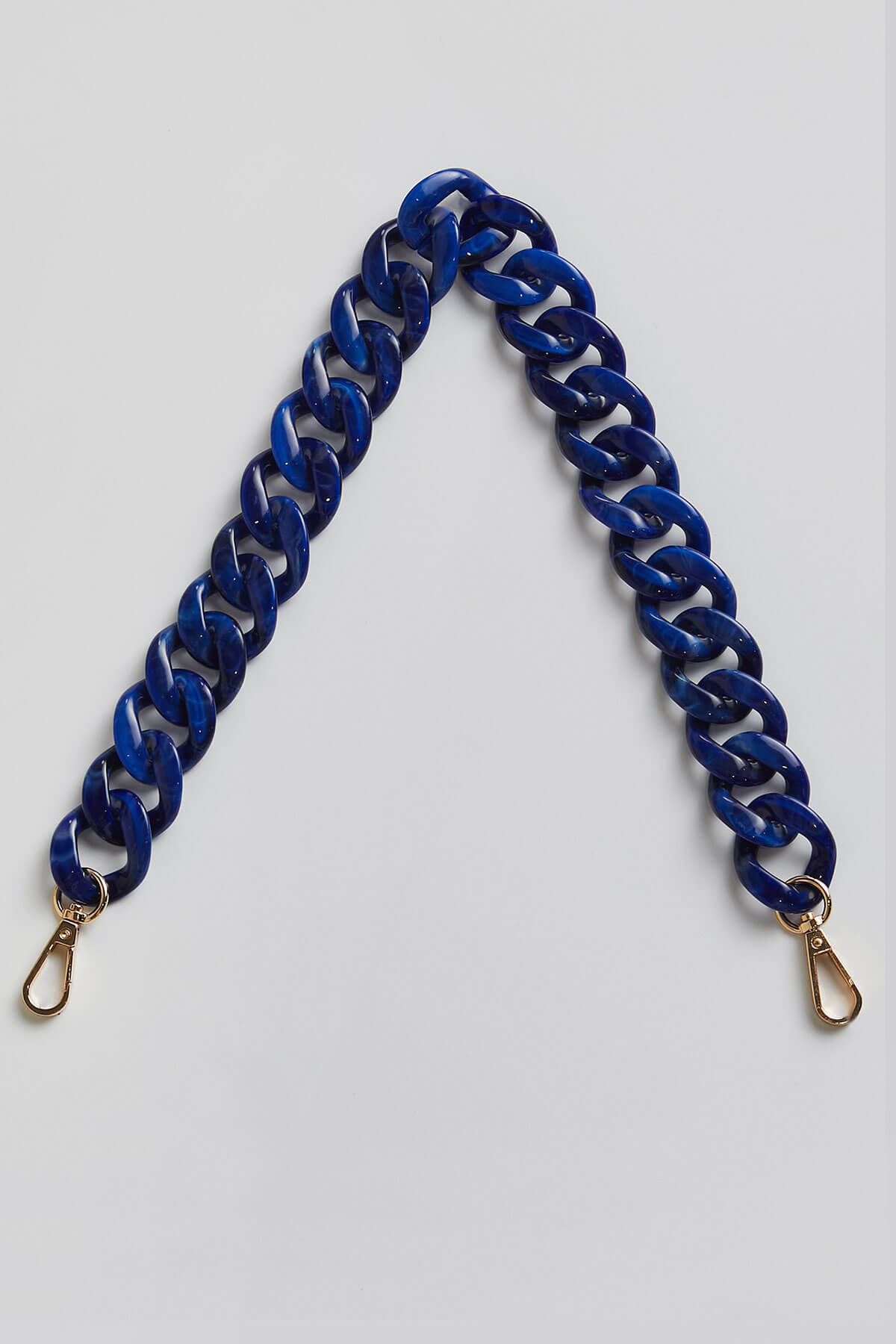 Resin Cobalt Chain Strap
