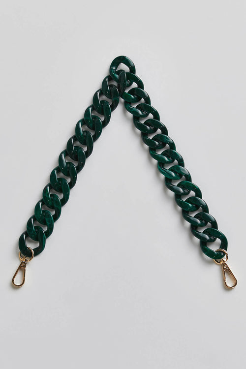 Resin Emerald Chain Strap
