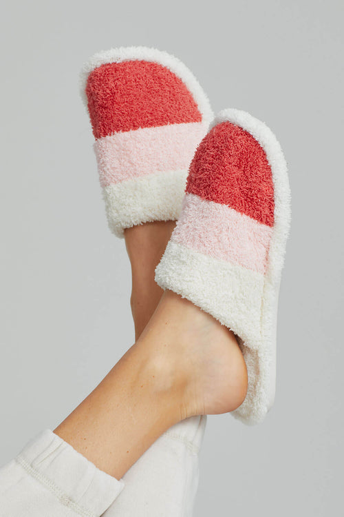 Fashion City Striped Slippers
