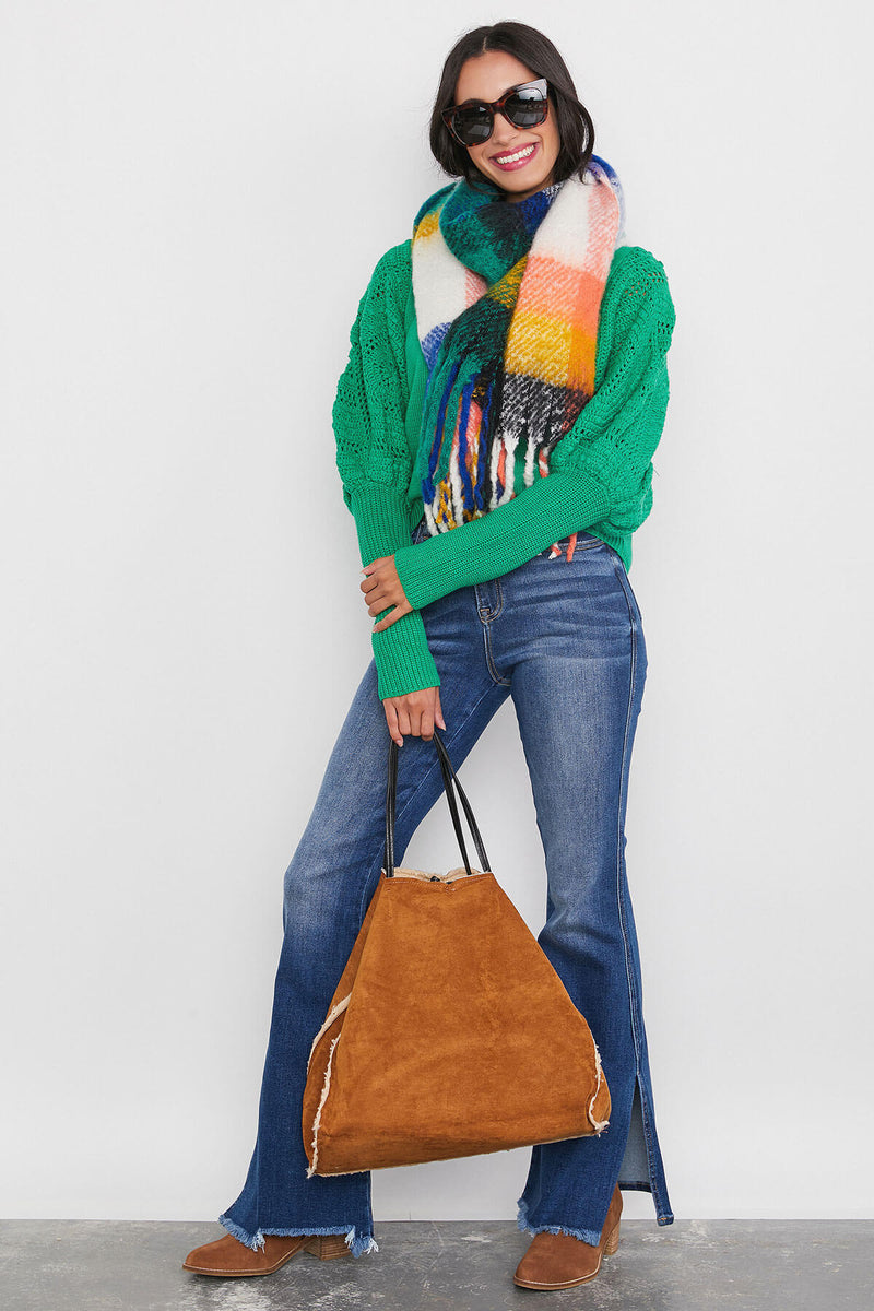 Plaid Cozy Scarf