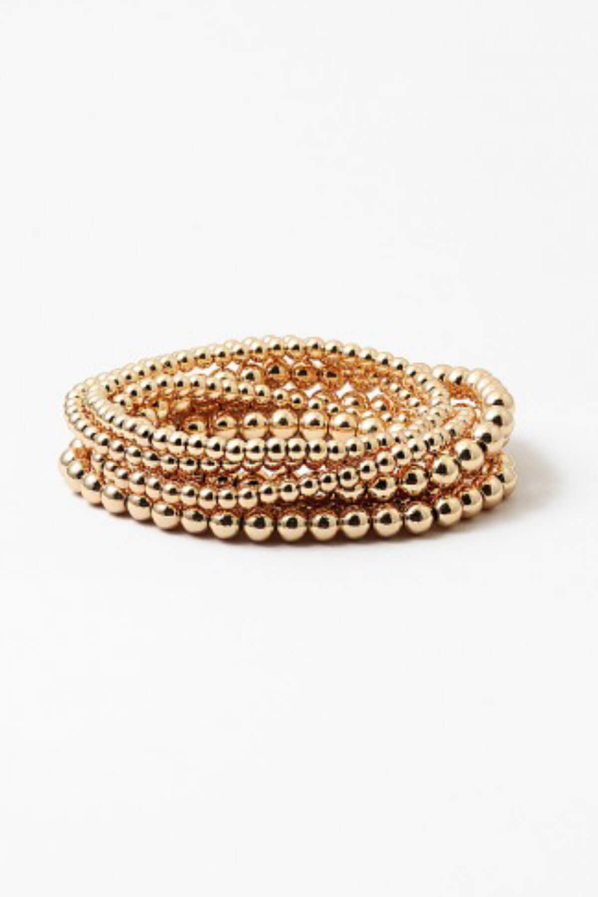 Small Gold Beaded Ball Bracelet – Tootsies Rockridge & Crush on College
