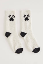 Z Supply Paw Plush Socks